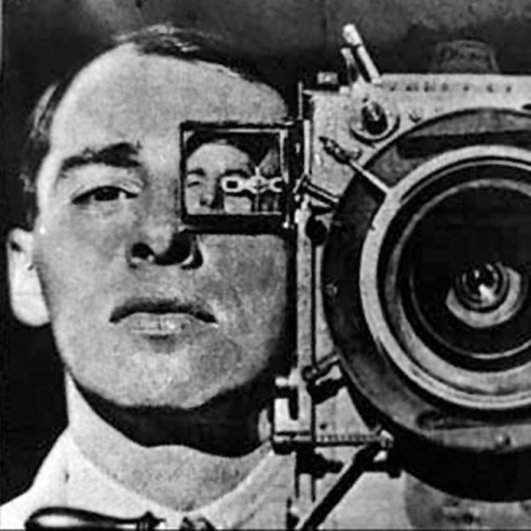 man with the movie camera